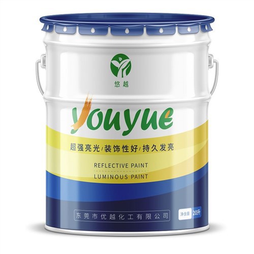 Pintura lluminosa verda